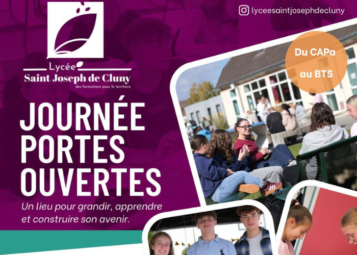 Journée Portes Ouvertes au Lycée Saint-Joseph de Cluny